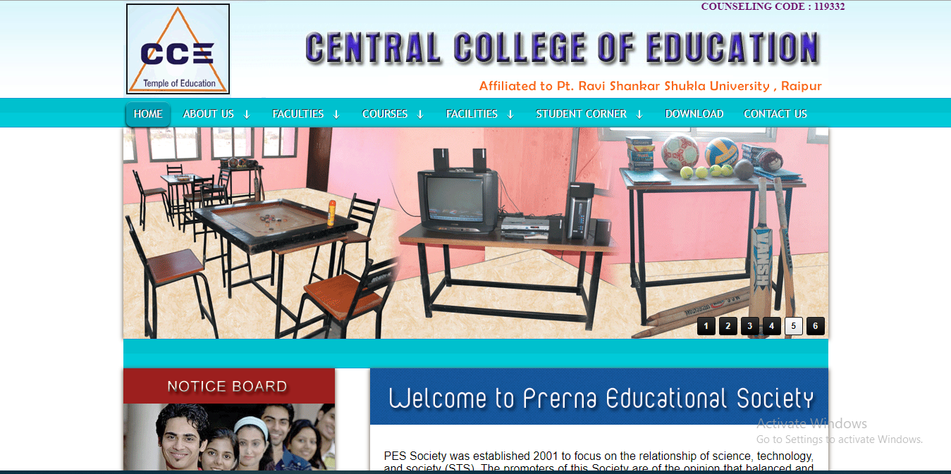 Central College of Education Raipur