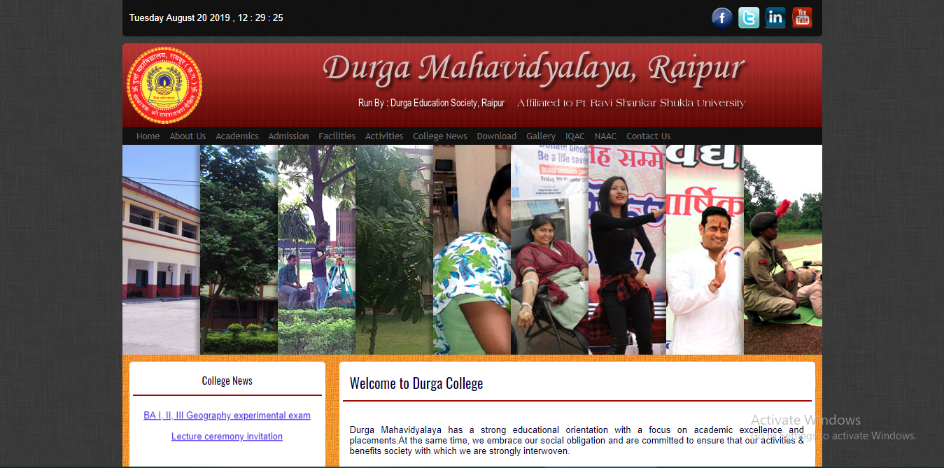 Durga Mahavidyalaya  Raipur