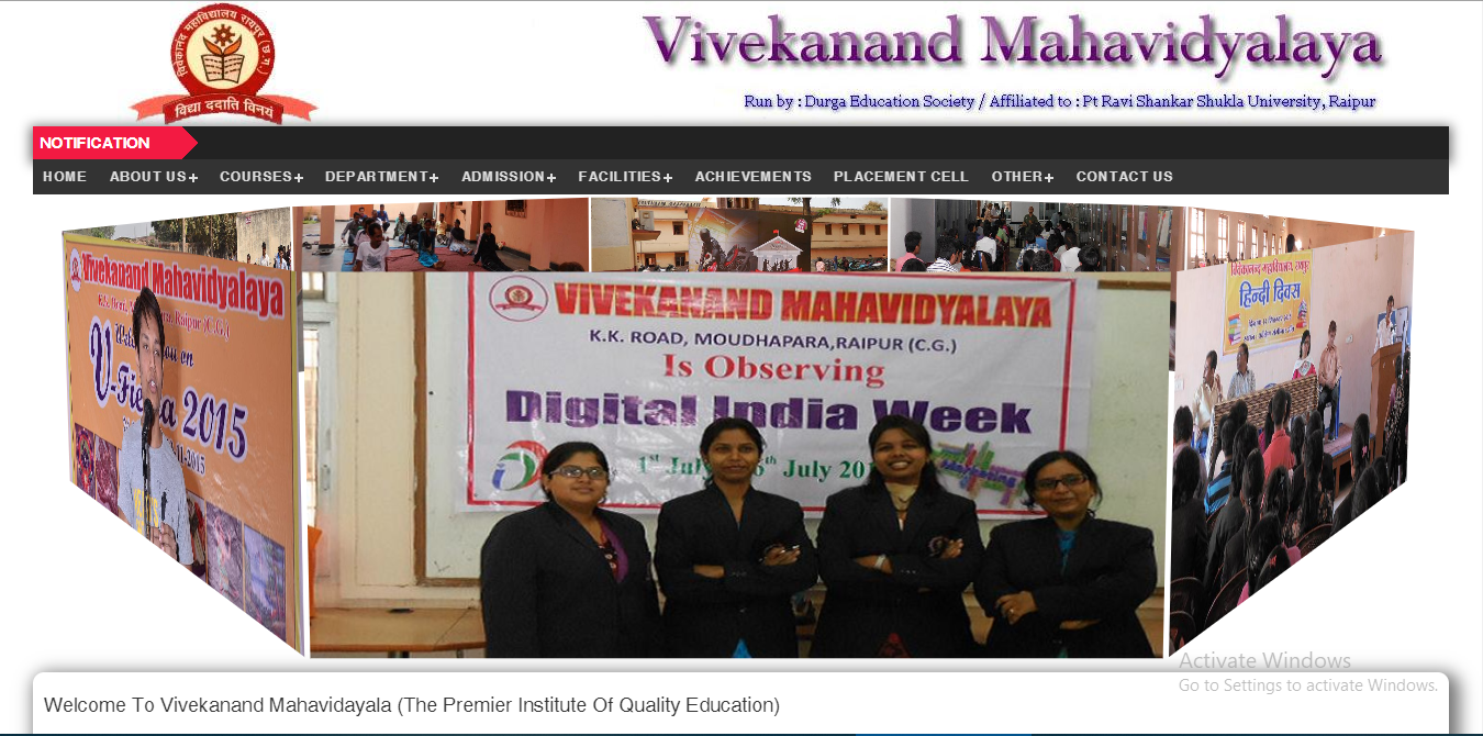 Vivekanand Mahavidyalaya  Raipur